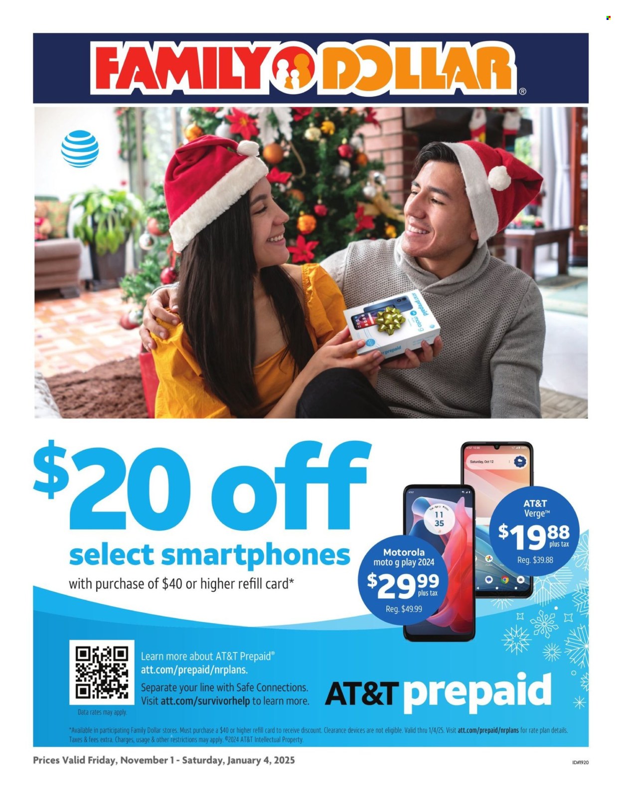 Family Dollar ad - 11/01/2024 - 01/04/2025. Page 1