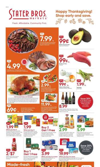 Stater Bros. Flyer - 11/13/2024 - 11/19/2024.