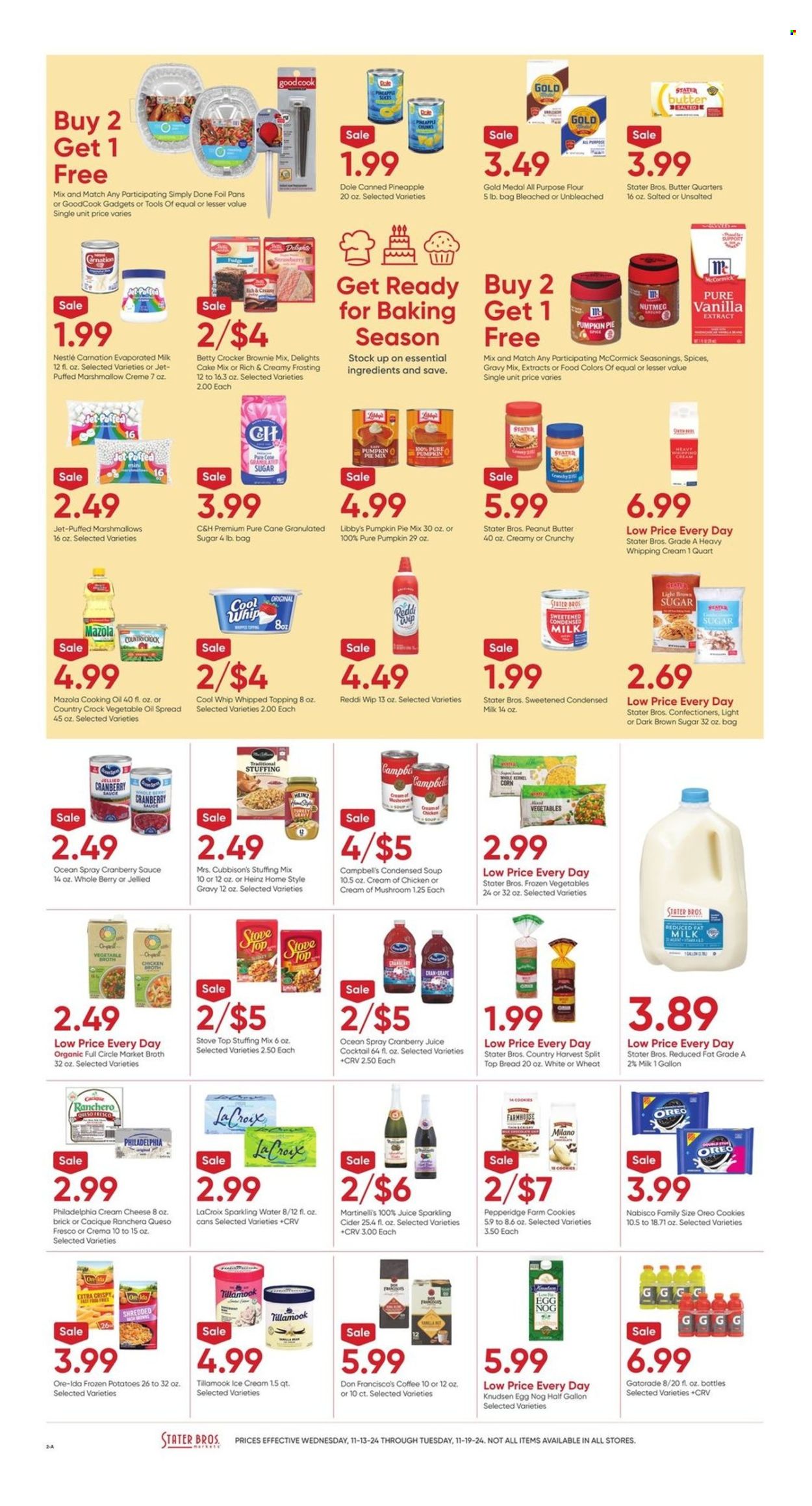 Stater Bros. ad - 11/13/2024 - 11/19/2024. Page 2