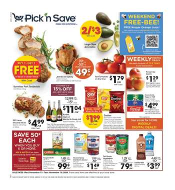 Pick ‘n Save Flyer - 11/13/2024 - 11/19/2024.