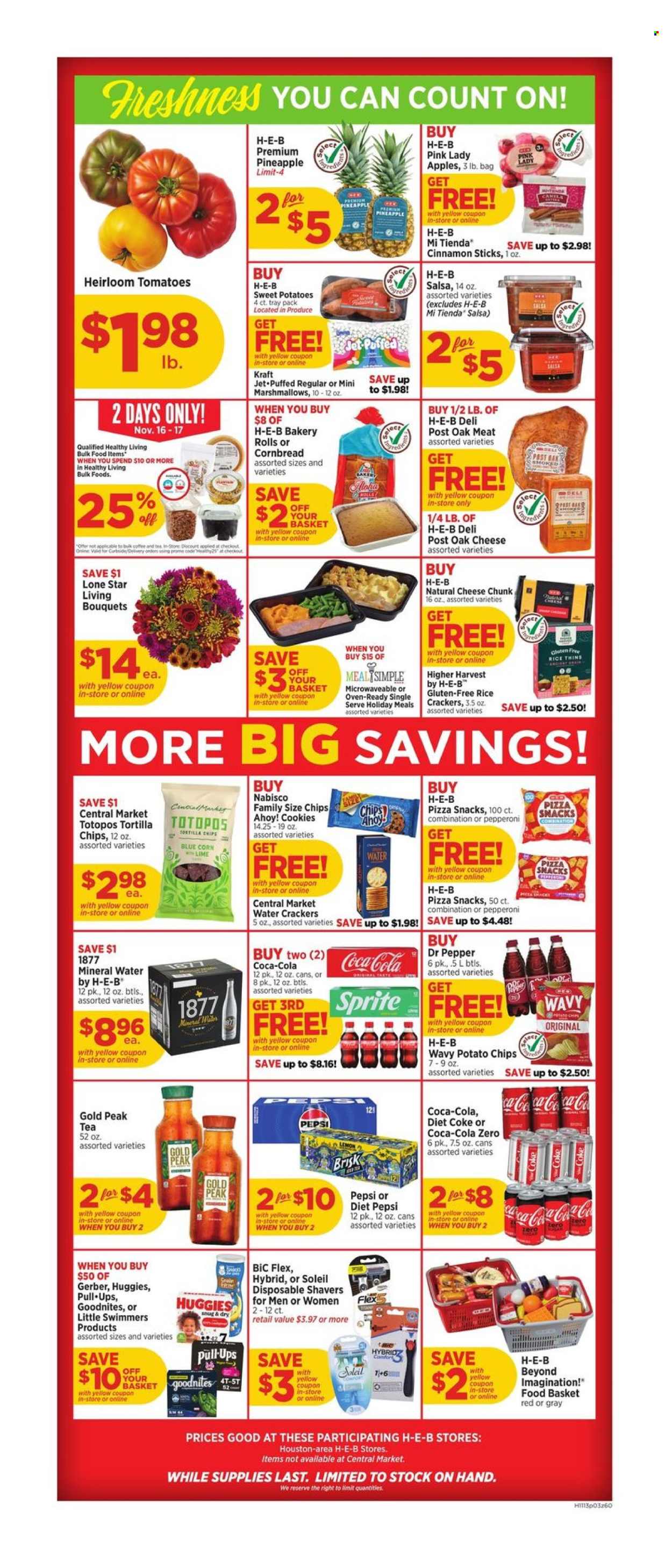H-E-B ad - 11/13/2024 - 11/19/2024. Page 3