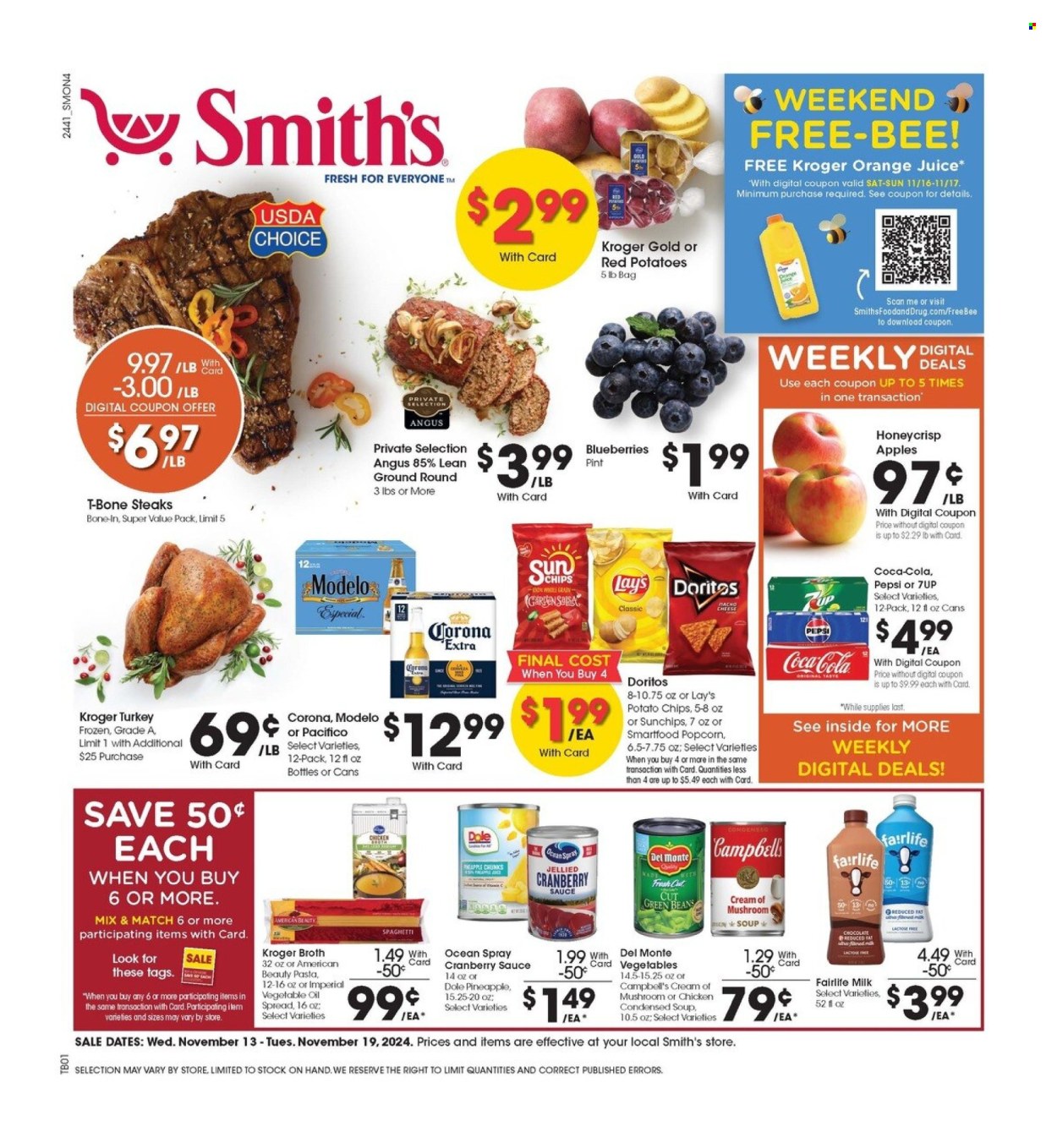 Smith's ad - 11/13/2024 - 11/19/2024. Page 1