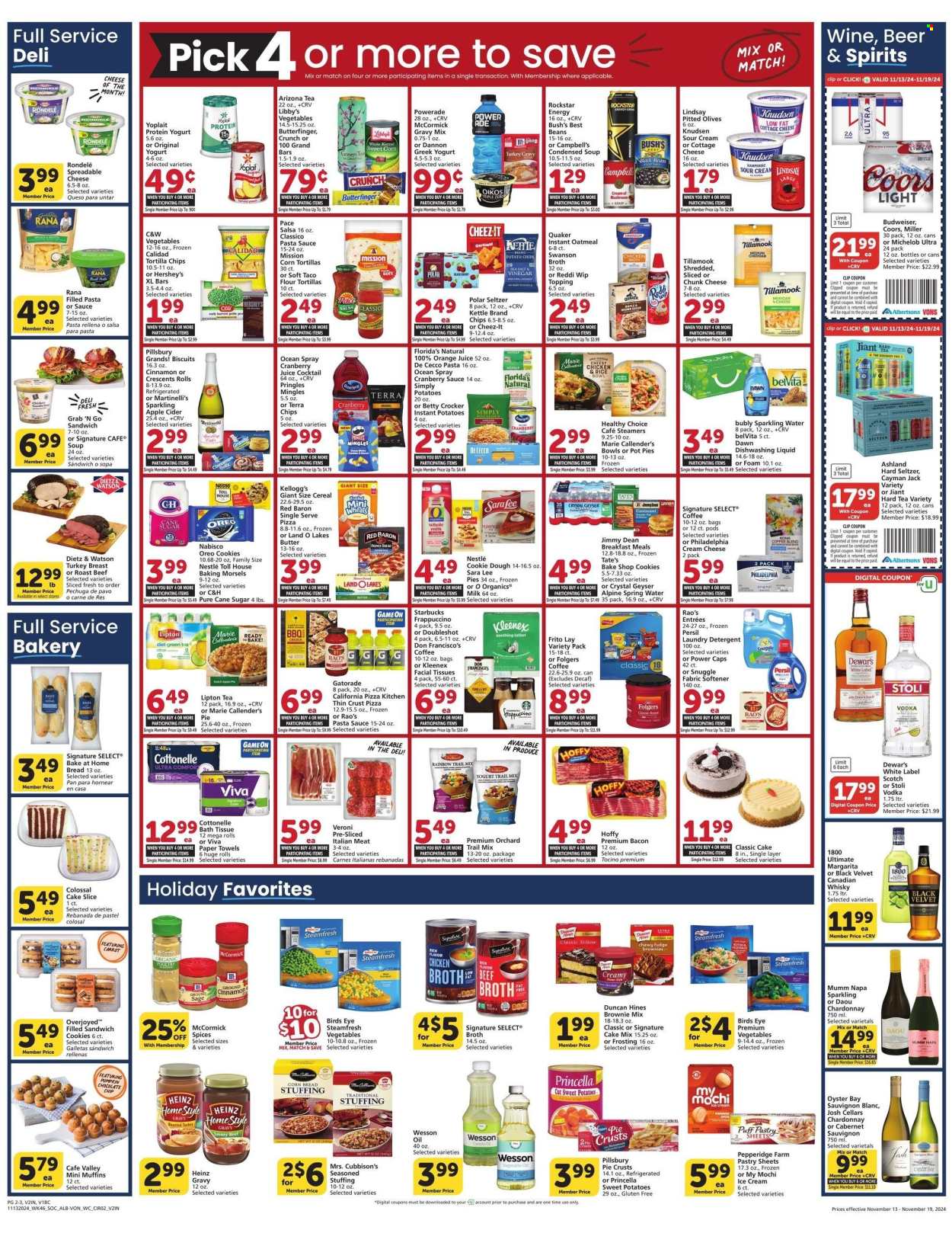 Albertsons ad - 11/13/2024 - 11/19/2024. Page 2