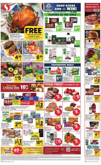 Safeway Flyer - 11/13/2024 - 11/19/2024.