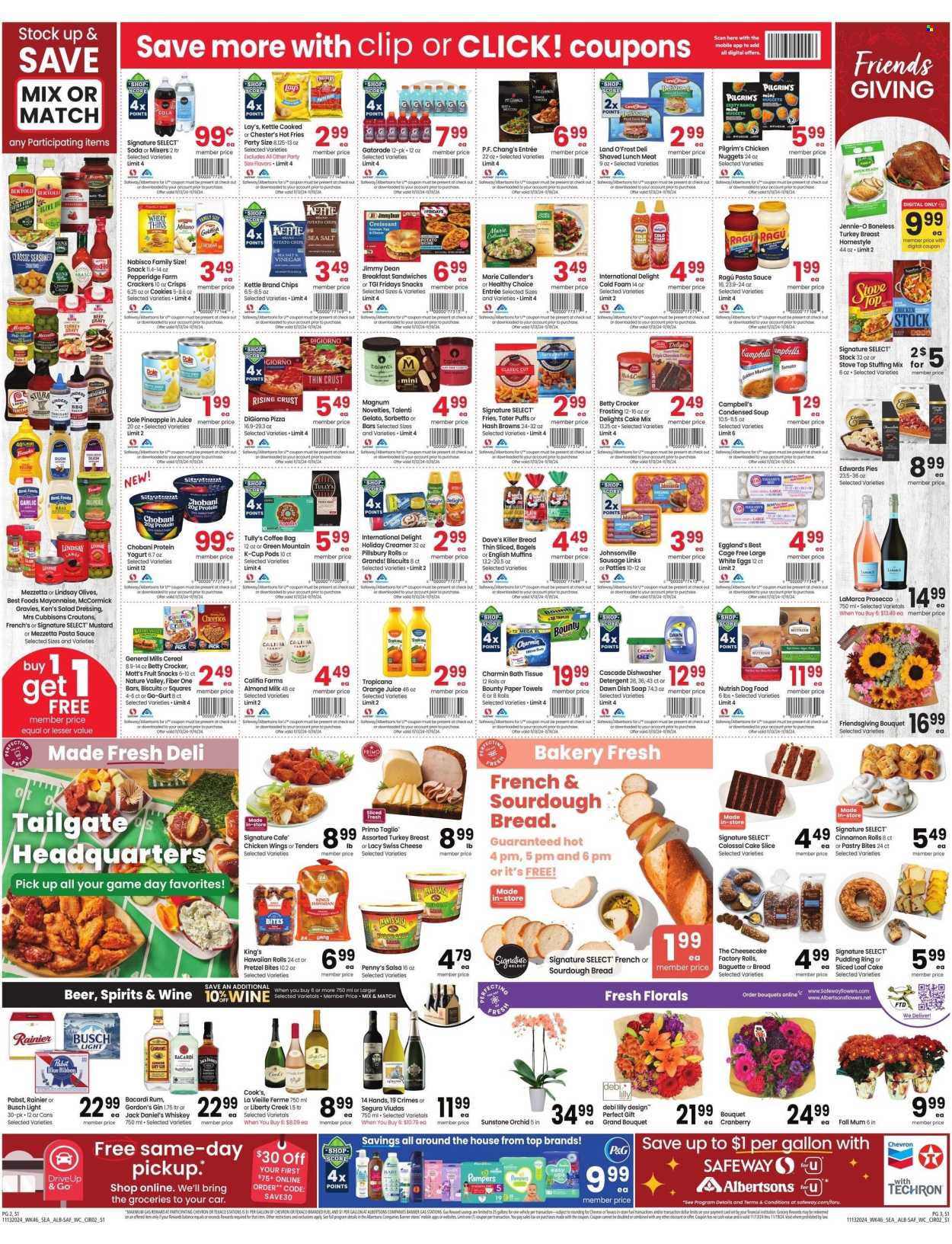 Safeway ad - 11/13/2024 - 11/19/2024. Page 2