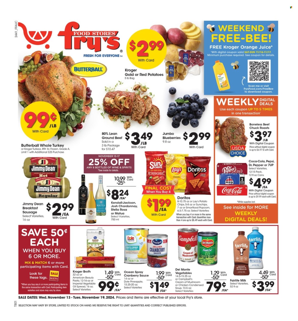 Fry’s ad - 11/13/2024 - 11/19/2024. Page 1
