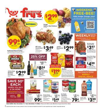 Fry’s Flyer - 11/13/2024 - 11/19/2024.