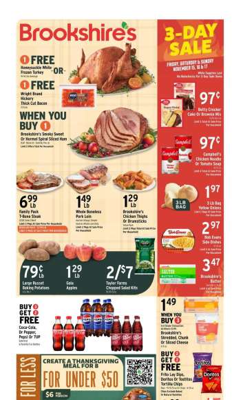 Brookshires Flyer - 11/13/2024 - 11/19/2024.