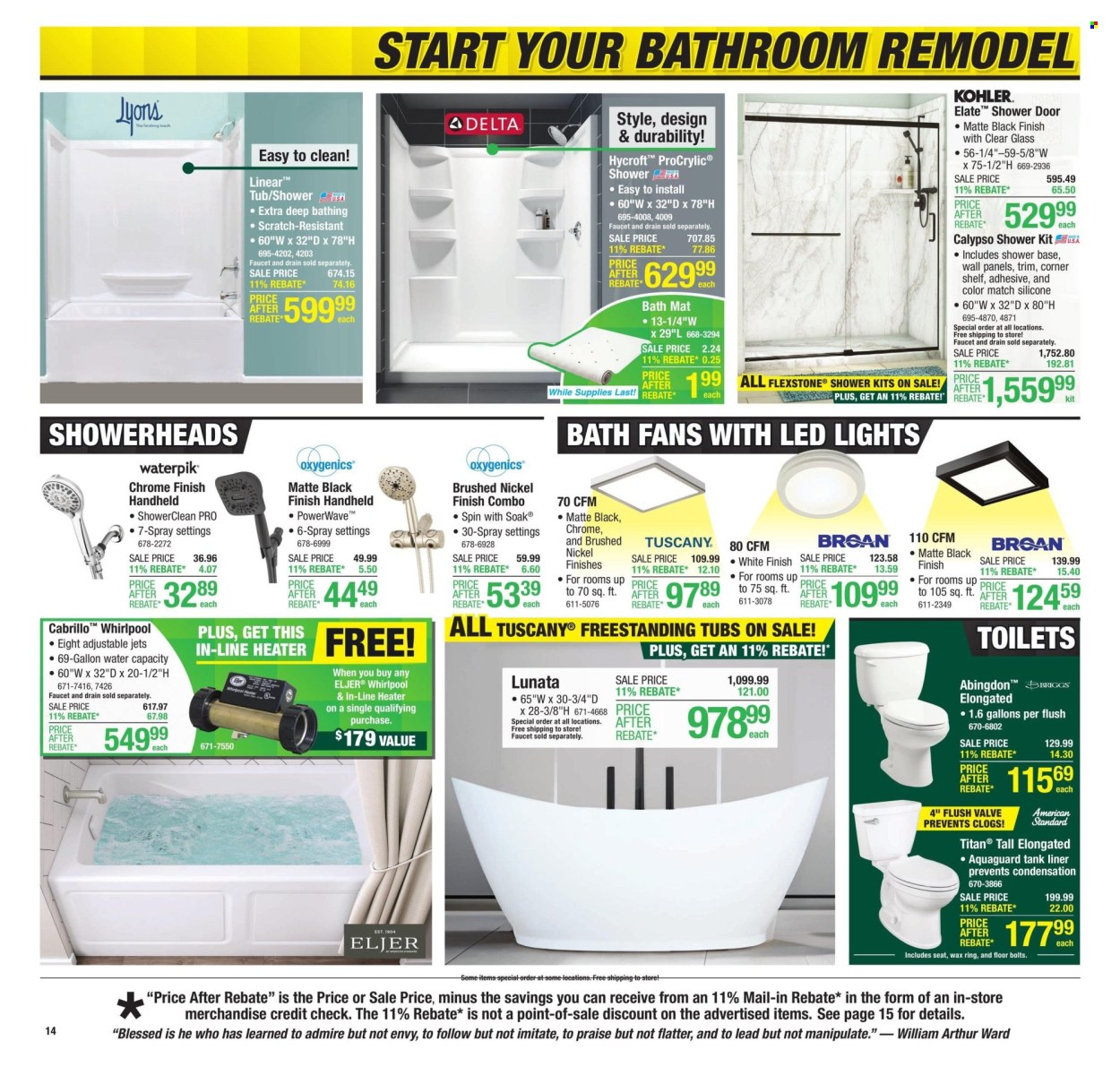 Menards ad - 11/14/2024 - 11/27/2024. Page 26