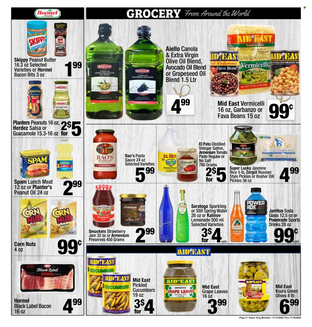 Super King Markets ad - 11/13/2024 - 11/19/2024. Page 2