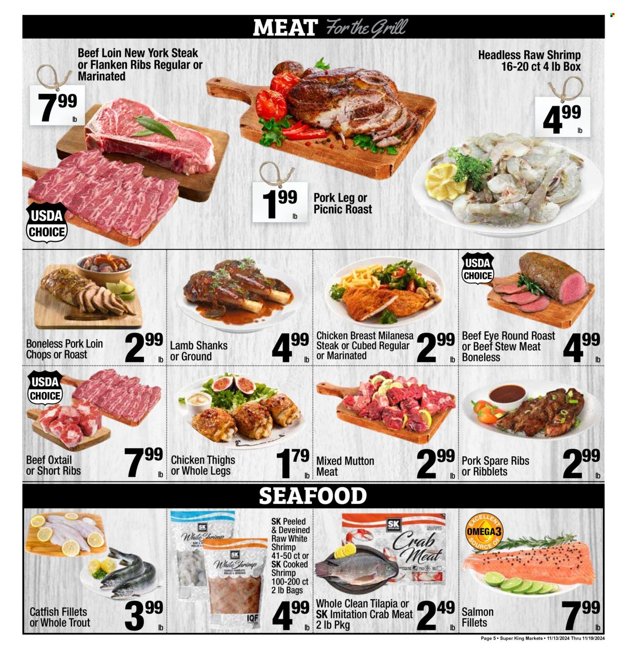 Super King Markets ad - 11/13/2024 - 11/19/2024. Page 5