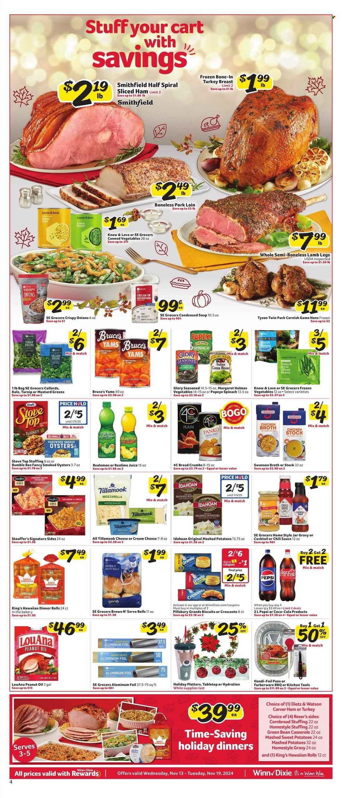 Winn Dixie ad - 11/13/2024 - 11/19/2024. Page 6