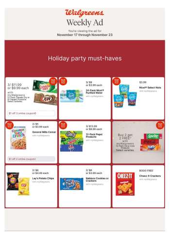Walgreens Flyer - 11/17/2024 - 11/23/2024.