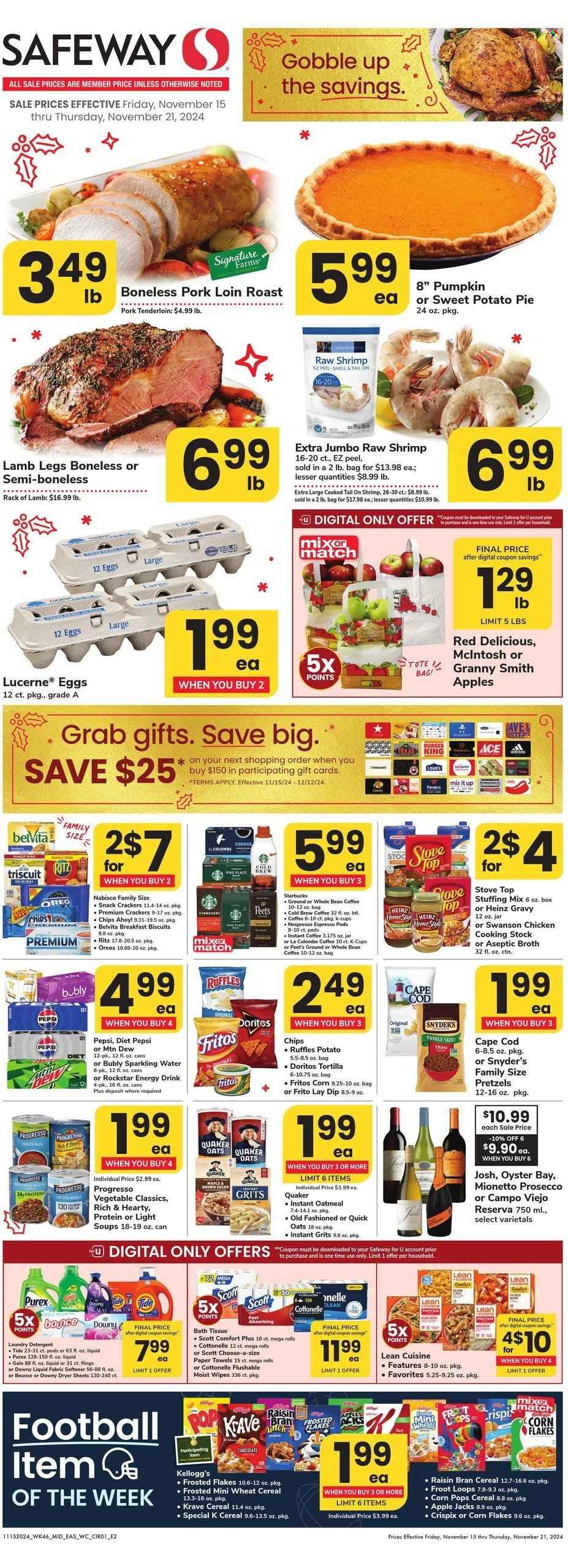 Safeway ad - 11/15/2024 - 11/21/2024. Page 3
