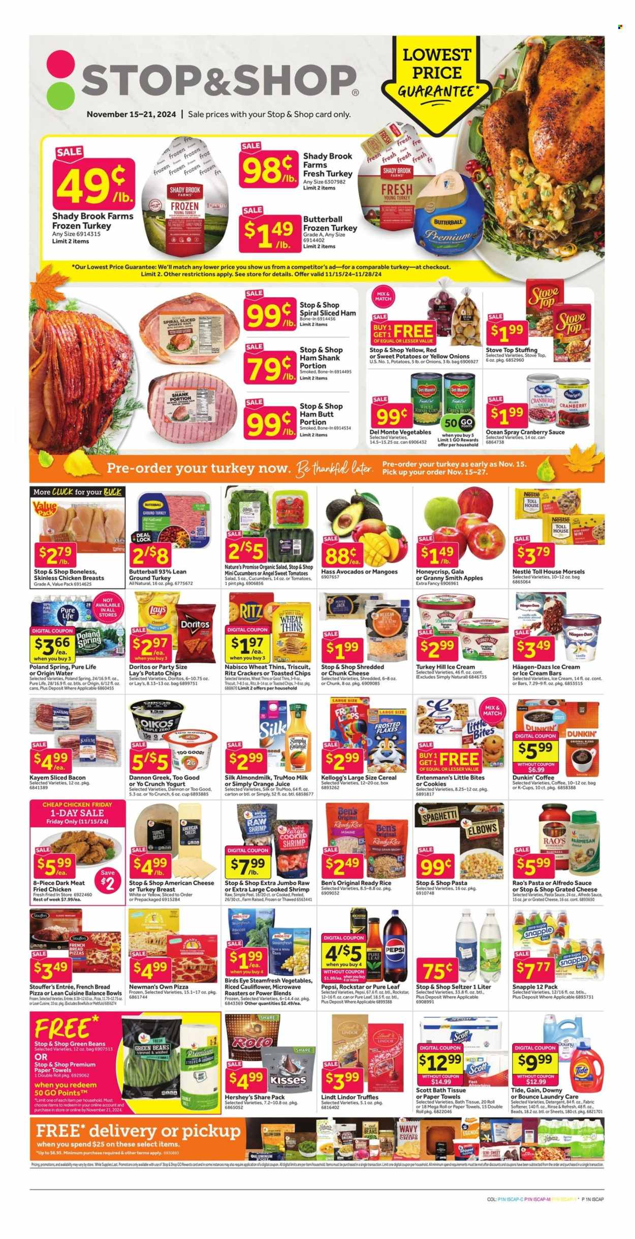 Stop & Shop ad - 11/15/2024 - 11/21/2024. Page 1