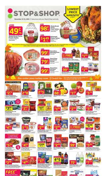 Stop & Shop Flyer - 11/15/2024 - 11/21/2024.