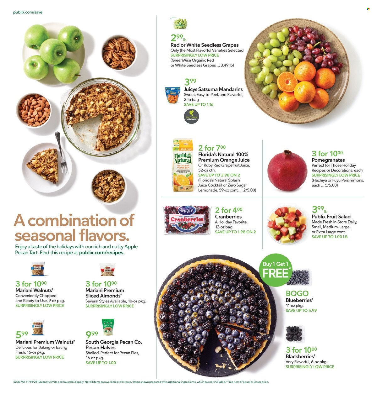 Publix ad - 11/14/2024 - 11/20/2024. Page 6