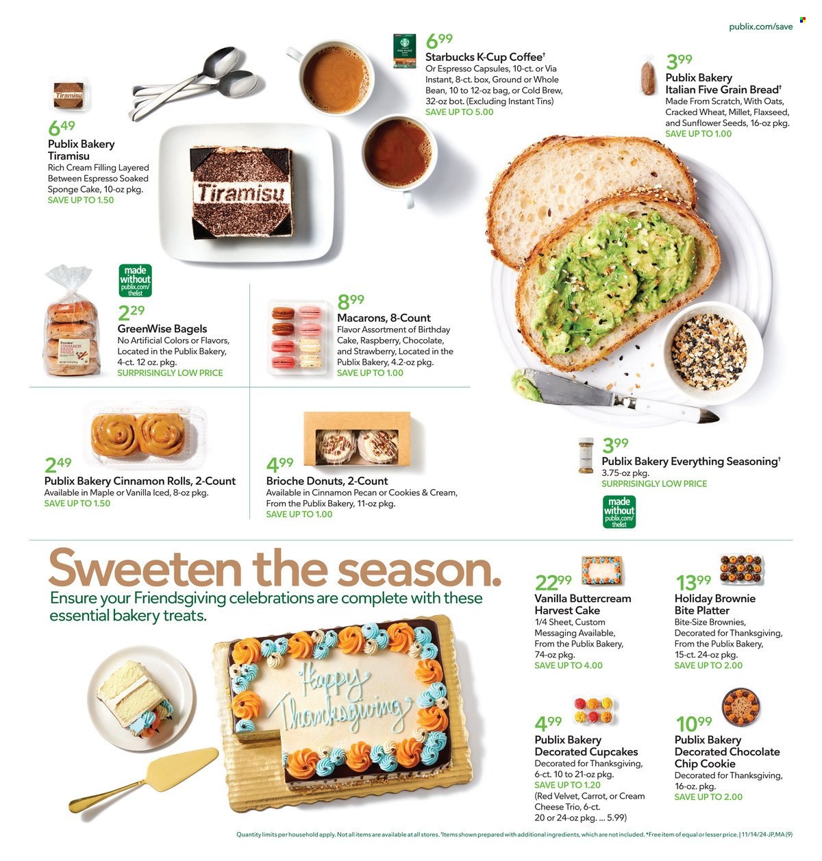 Publix ad - 11/14/2024 - 11/20/2024. Page 9