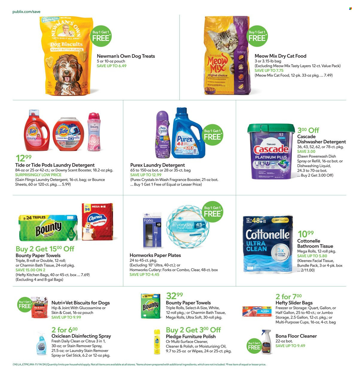 Publix ad - 11/14/2024 - 11/20/2024. Page 14