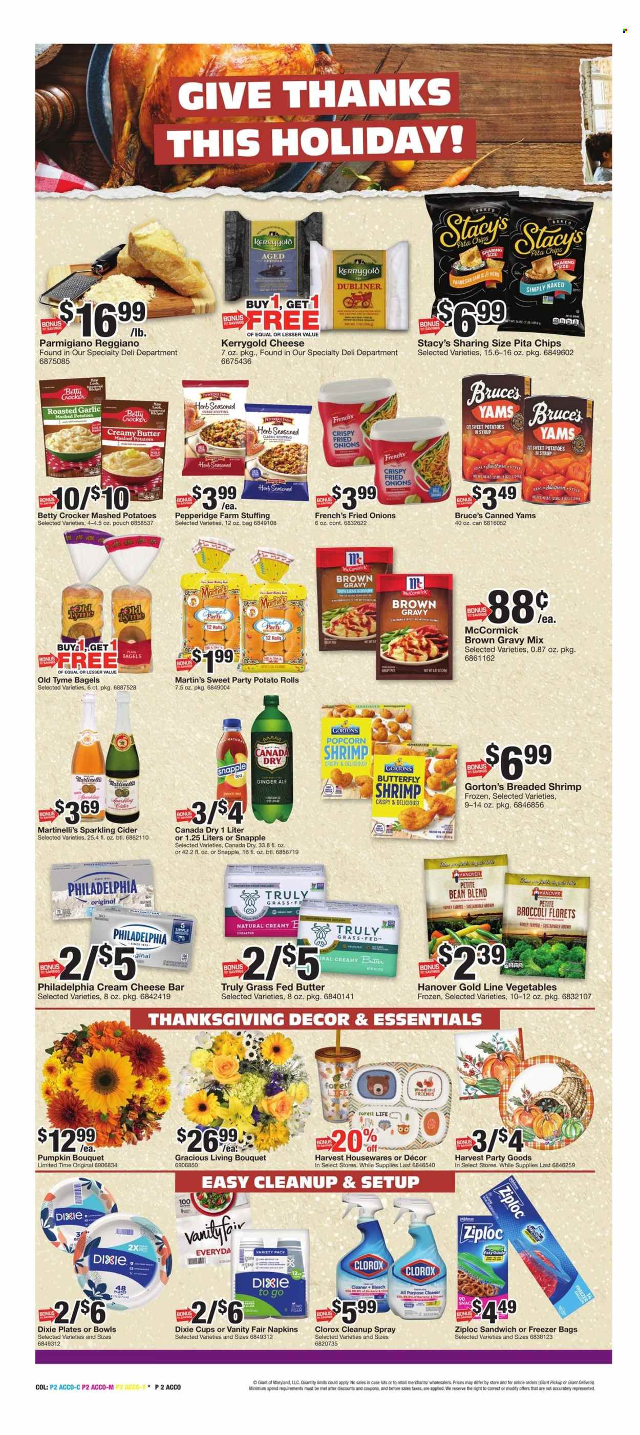 Giant Food ad - 11/15/2024 - 11/21/2024. Page 4