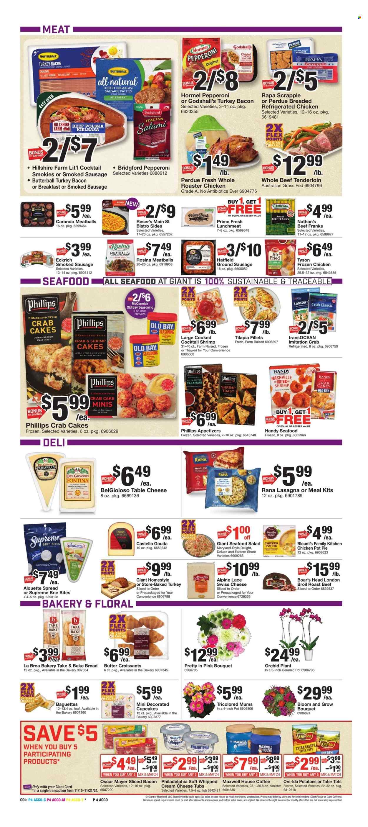 Giant Food ad - 11/15/2024 - 11/21/2024. Page 6