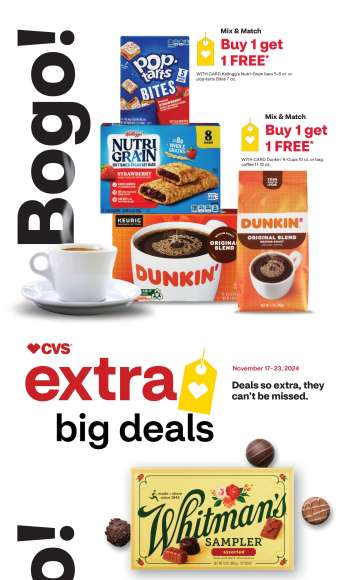 CVS Pharmacy Flyer - 11/17/2024 - 11/23/2024.