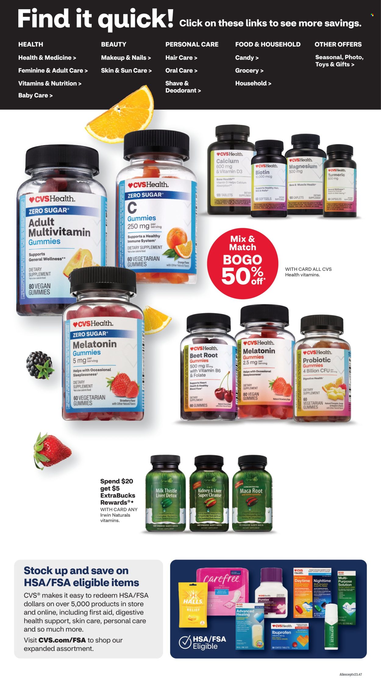 CVS Pharmacy ad - 11/17/2024 - 11/23/2024. Page 4