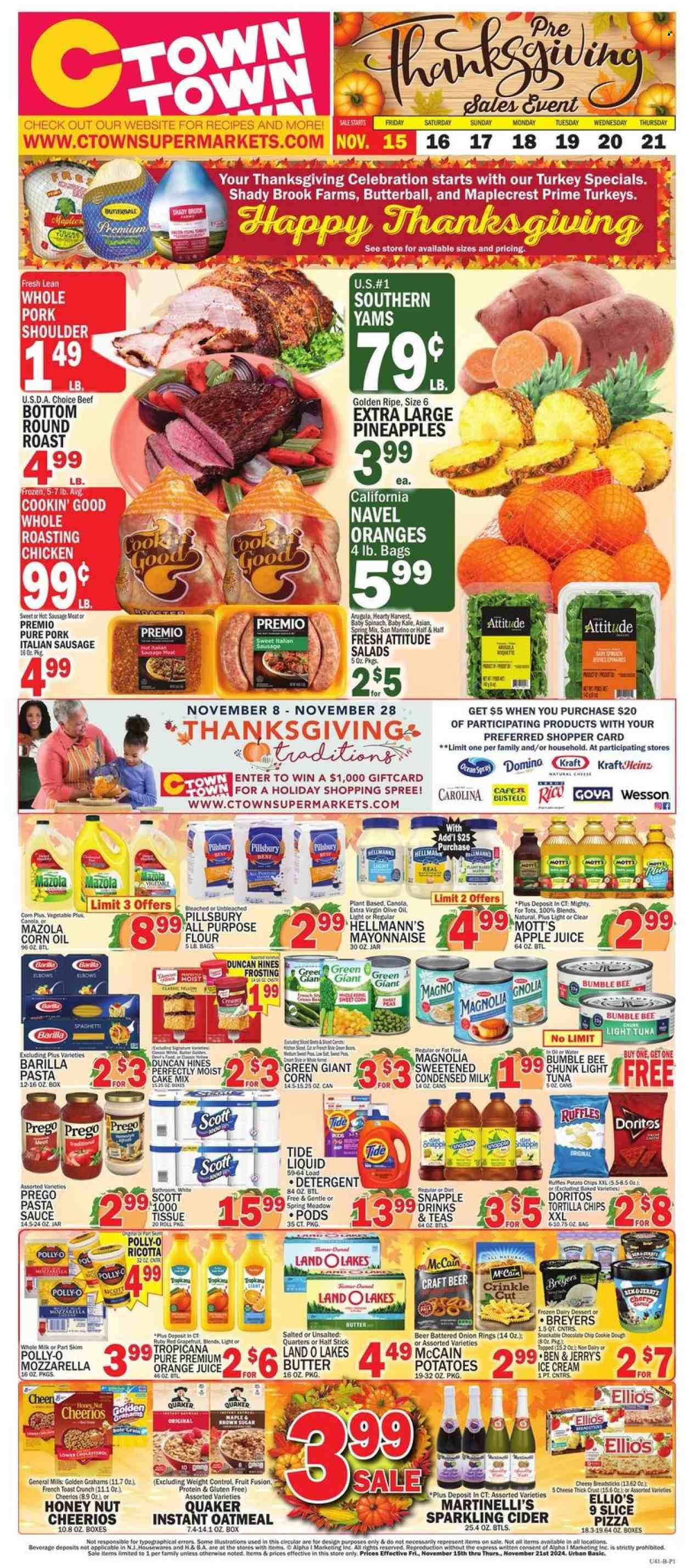 C-Town ad - 11/15/2024 - 11/21/2024. Page 1