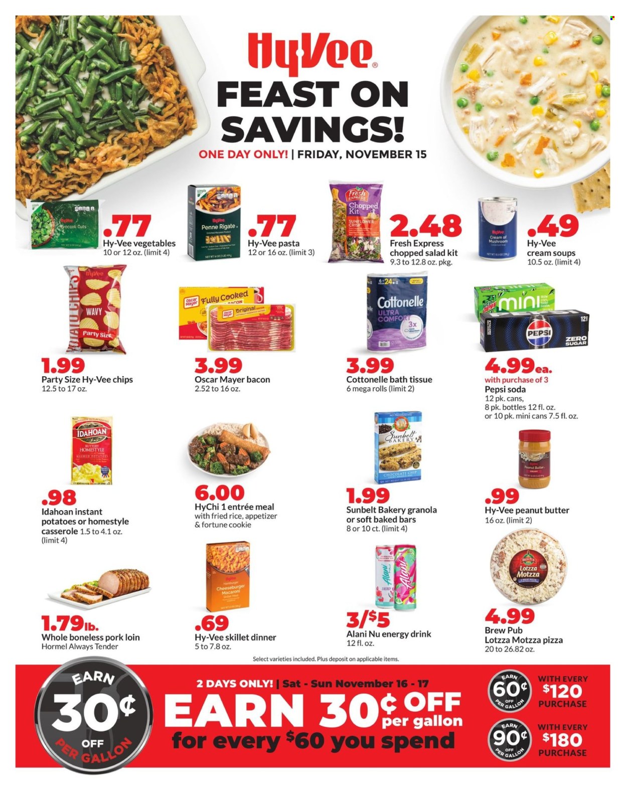 Hy-Vee ad - 11/15/2024 - 11/15/2024. Page 1