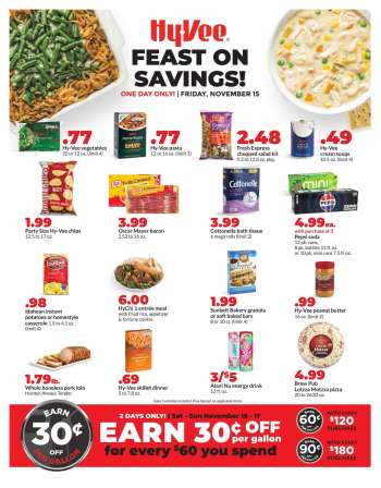 Hy-Vee Flyer - 11/15/2024 - 11/15/2024.