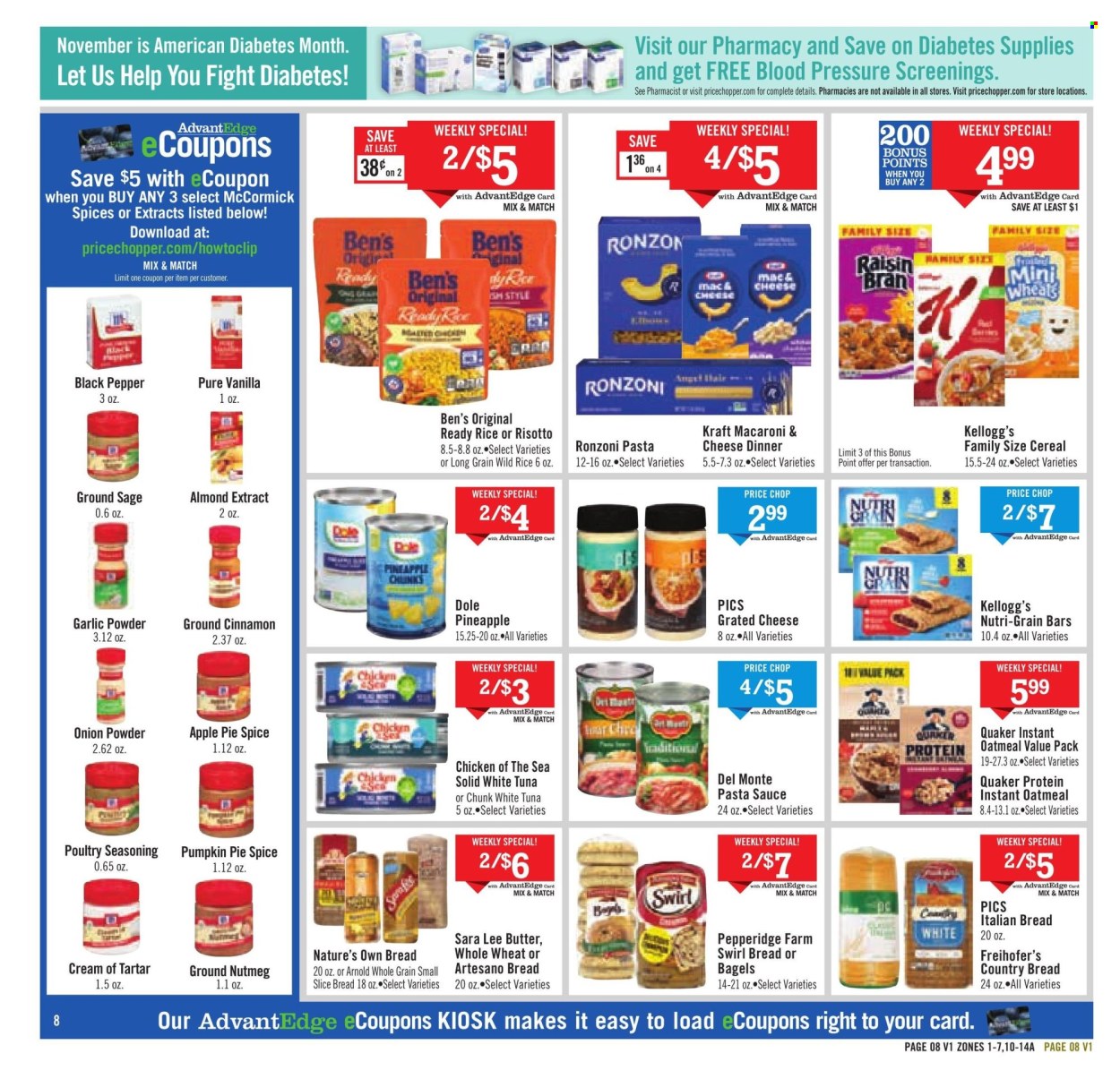 Price Chopper ad - 11/17/2024 - 11/23/2024. Page 8