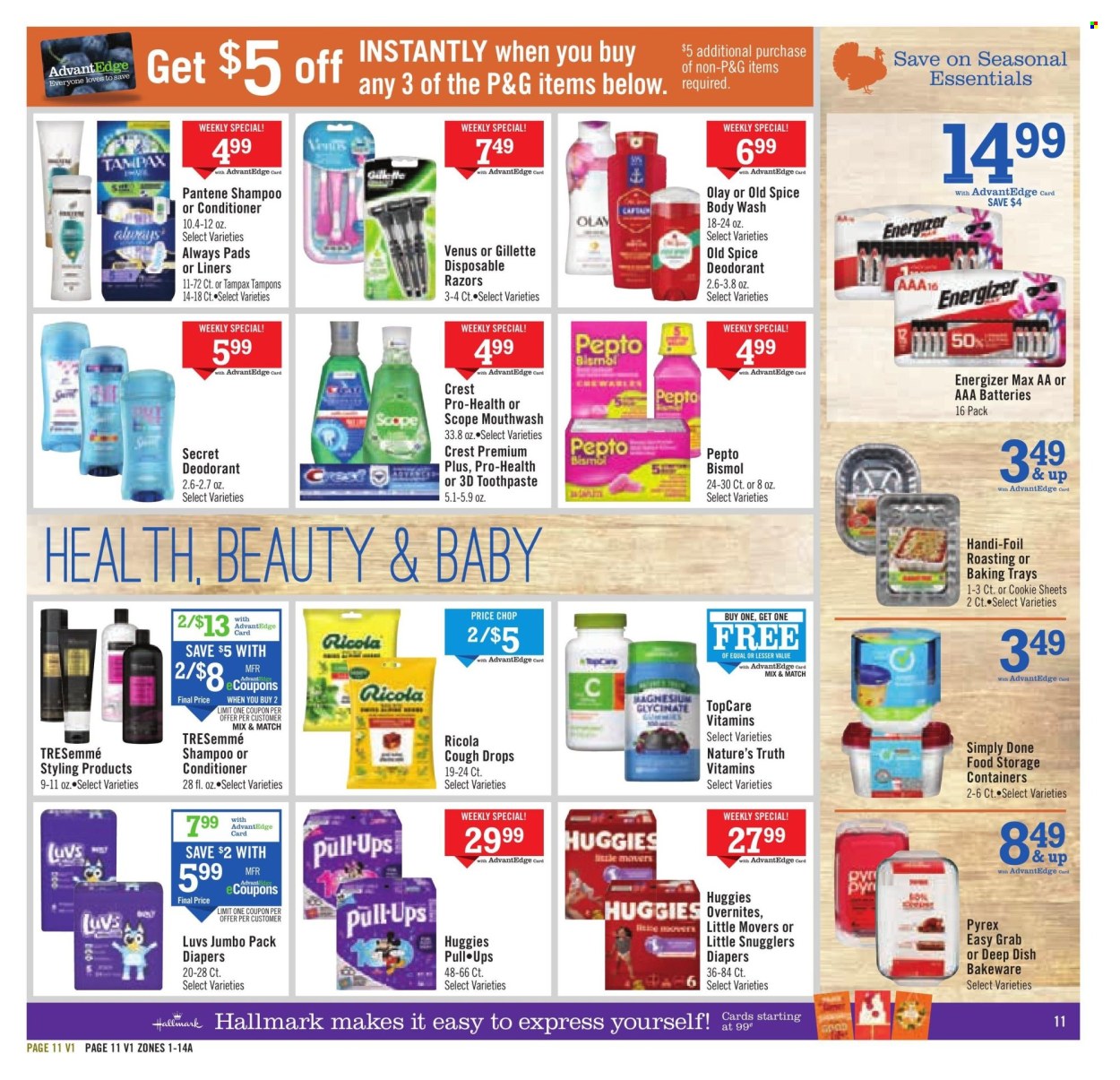 Price Chopper ad - 11/17/2024 - 11/23/2024. Page 11