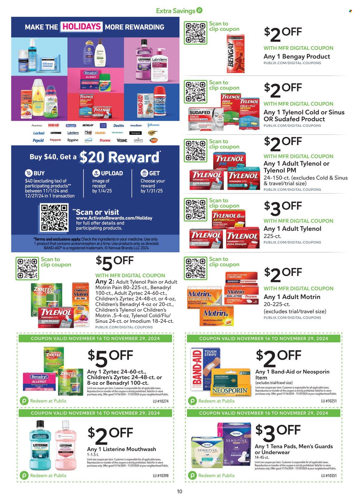 Publix ad - 11/16/2024 - 11/29/2024. Page 10