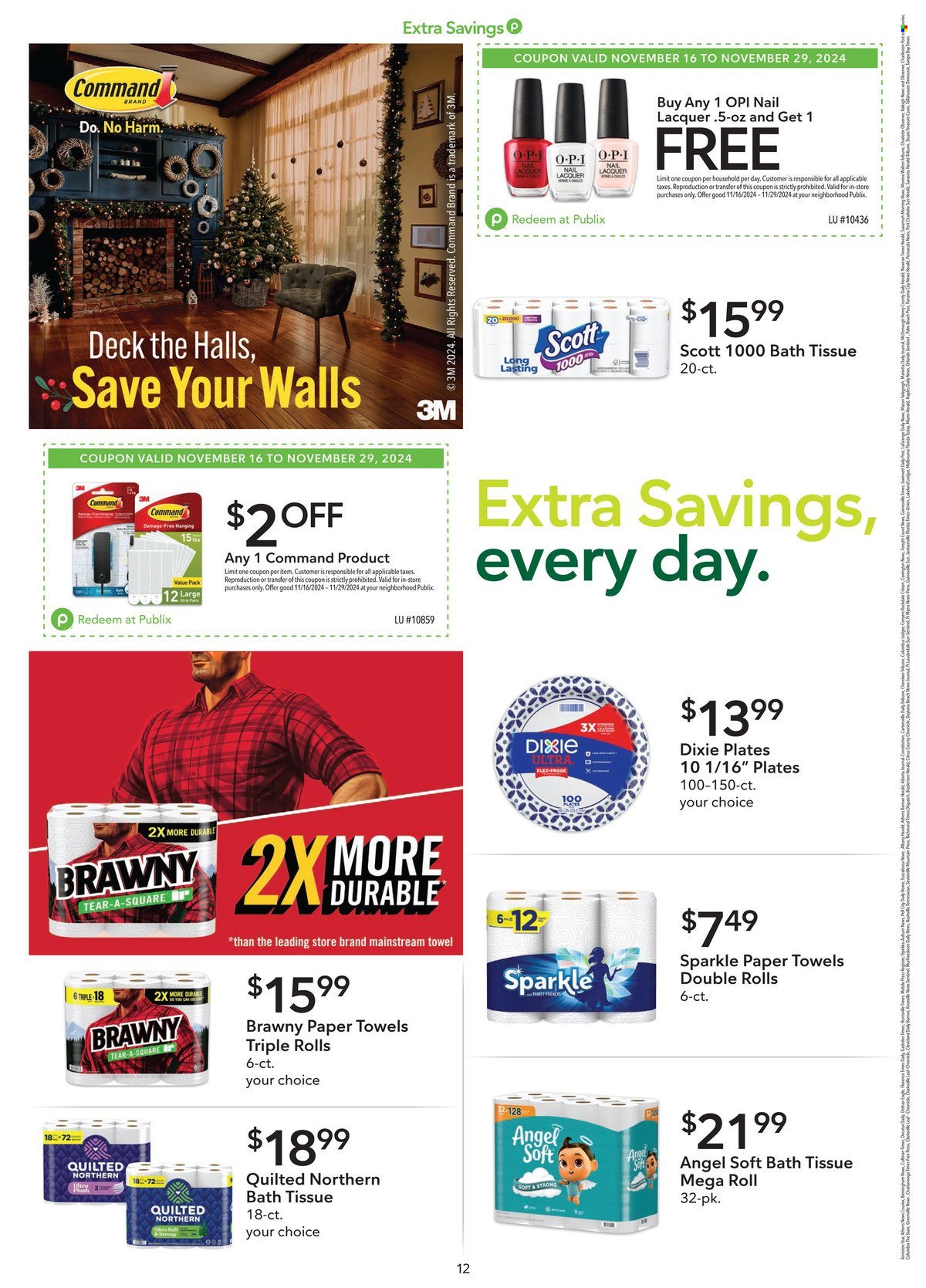 Publix ad - 11/16/2024 - 11/29/2024. Page 12