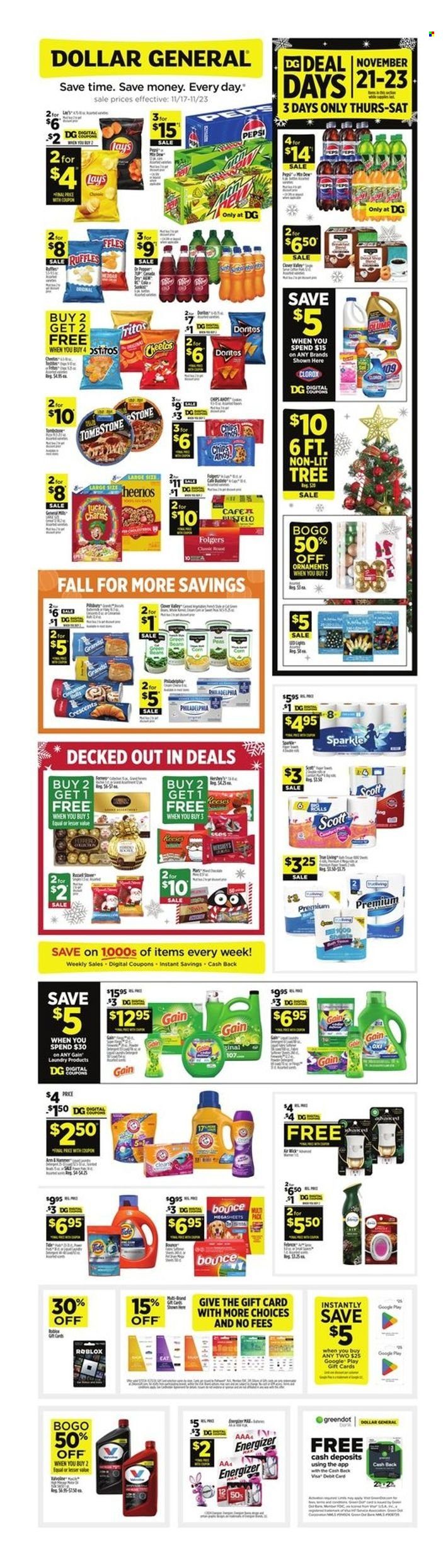 Dollar General ad - 11/17/2024 - 11/23/2024. Page 1