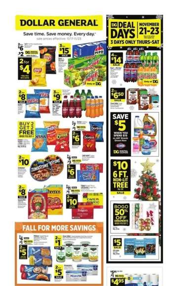 Dollar General Flyer - 11/17/2024 - 11/23/2024.