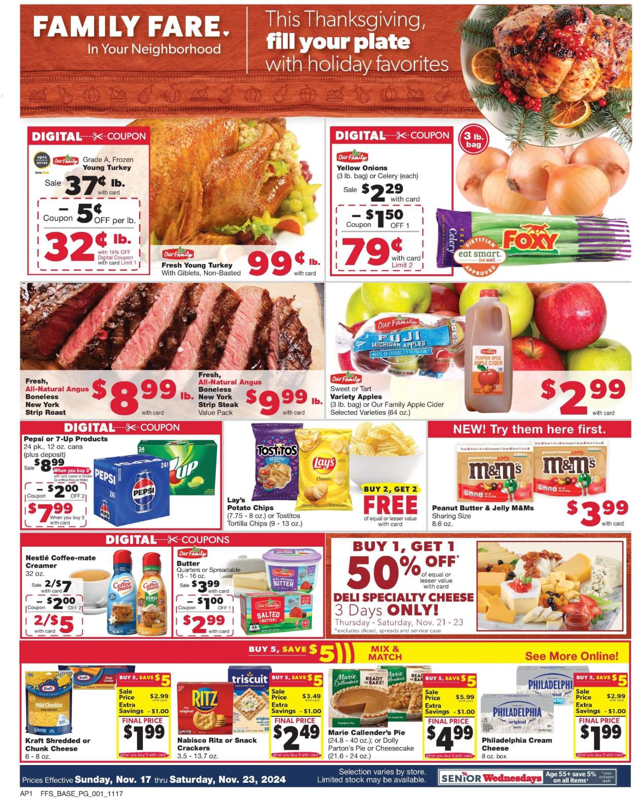 Family Fare ad - 11/17/2024 - 11/23/2024. Page 1