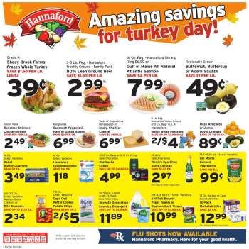 Hannaford Flyer - 11/17/2024 - 11/23/2024.