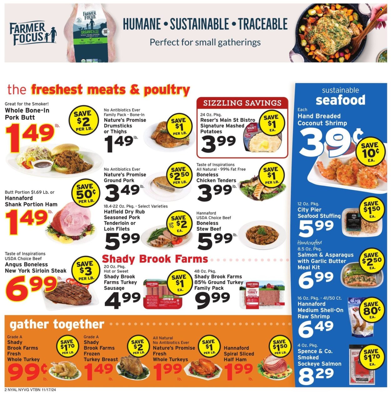 Hannaford ad - 11/17/2024 - 11/23/2024. Page 2