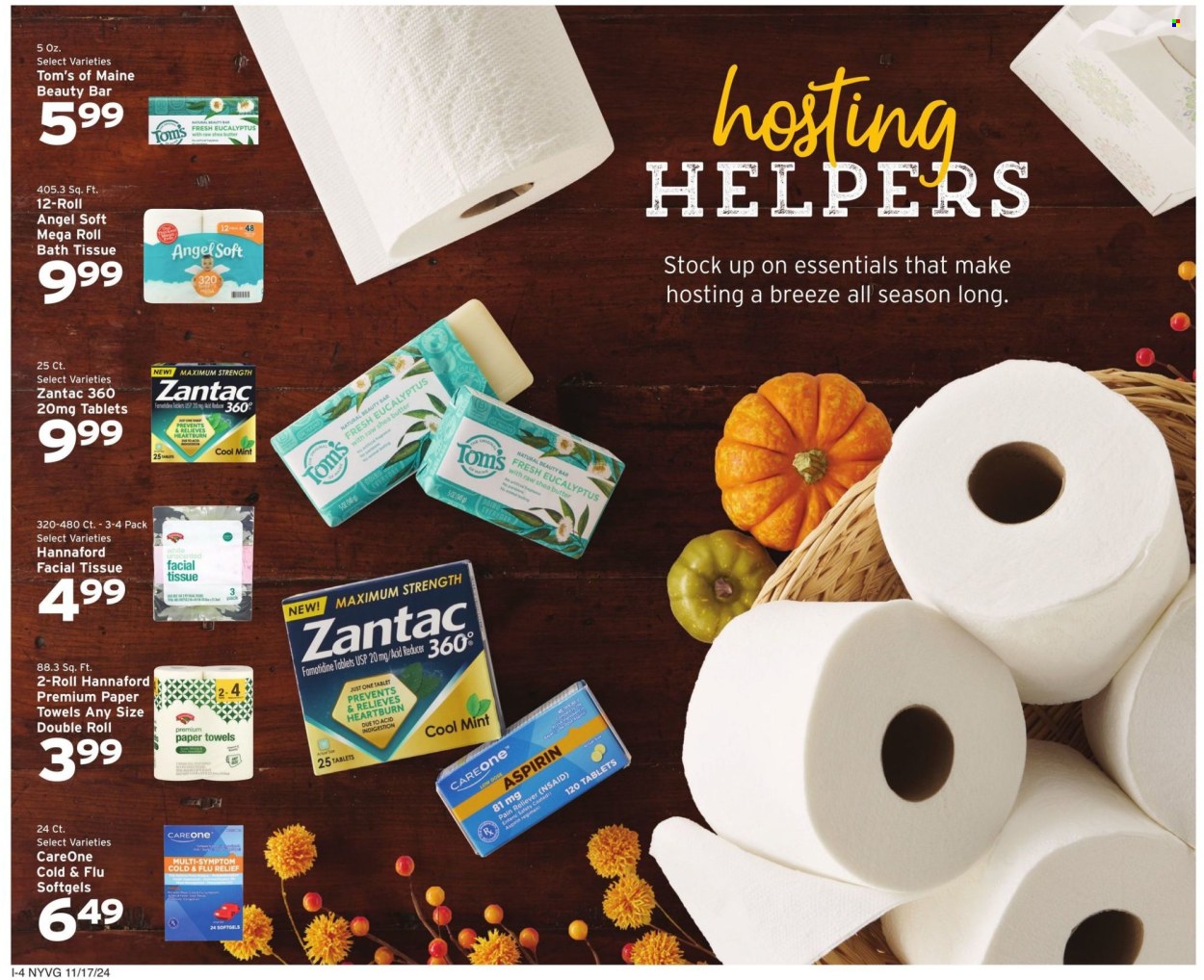 Hannaford ad - 11/17/2024 - 11/23/2024. Page 17