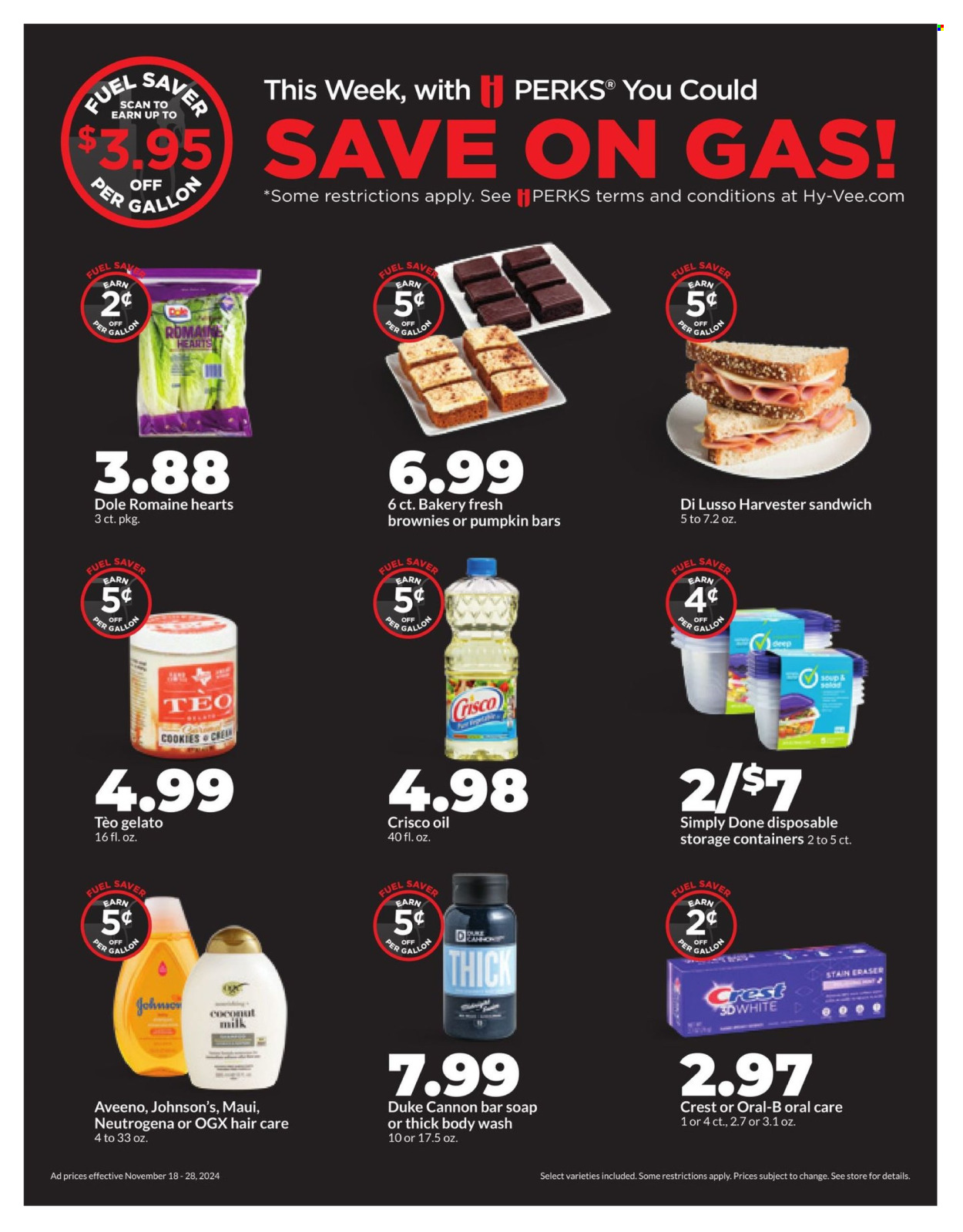 Hy-Vee ad - 11/18/2024 - 11/28/2024. Page 13