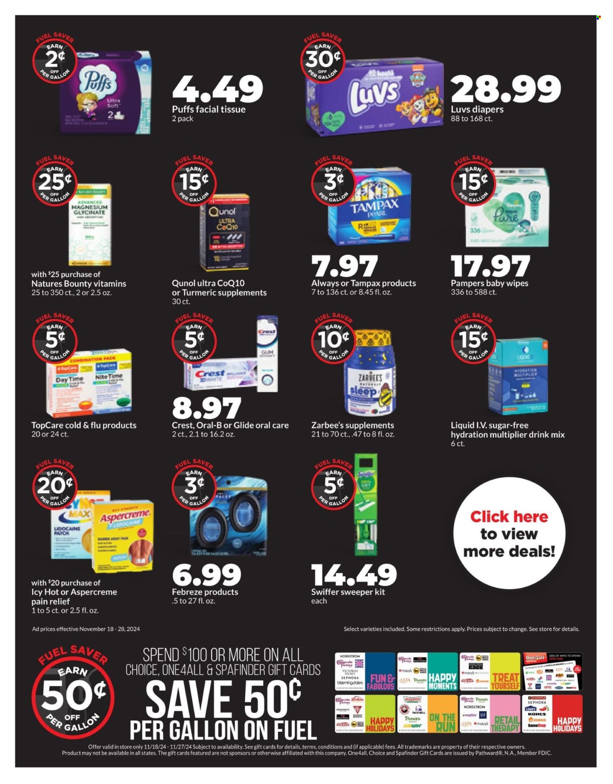 Hy-Vee ad - 11/18/2024 - 11/28/2024. Page 14