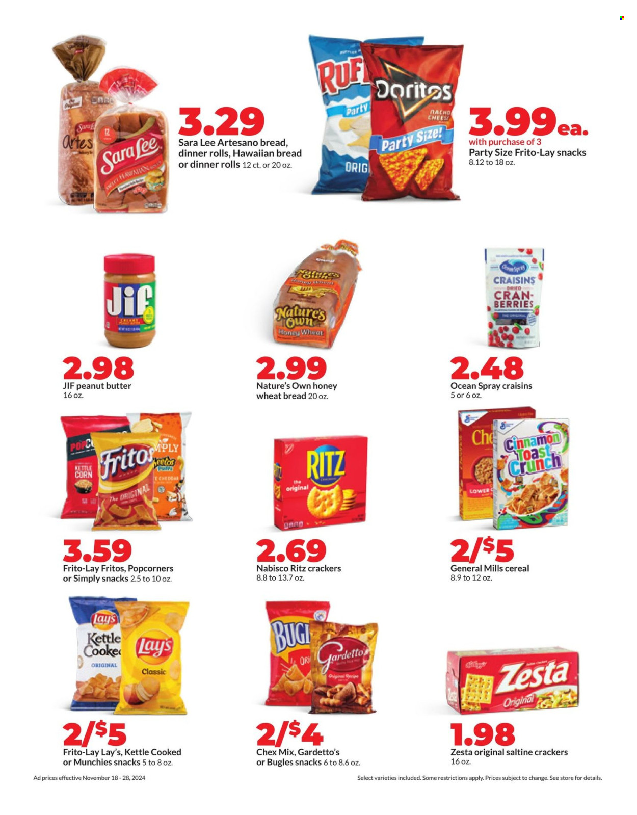 Hy-Vee ad - 11/18/2024 - 11/28/2024. Page 24