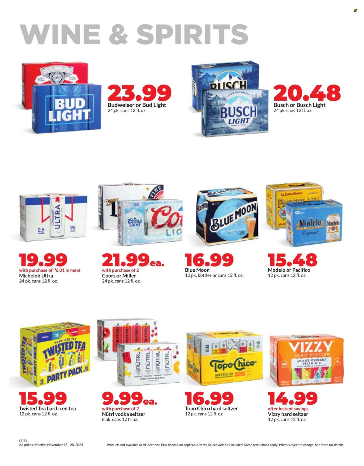 Hy-Vee ad - 11/18/2024 - 11/28/2024. Page 33