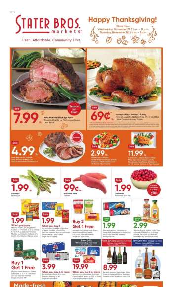 Stater Bros. Flyer - 11/20/2024 - 11/28/2024.