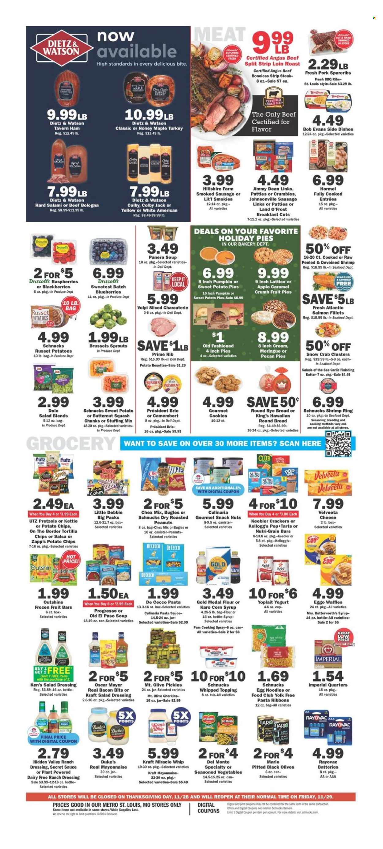 Schnucks ad - 11/20/2024 - 11/27/2024. Page 4