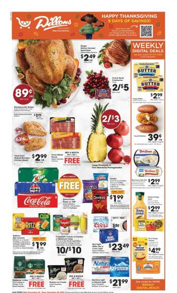 Dillons Flyer - 11/20/2024 - 11/28/2024.