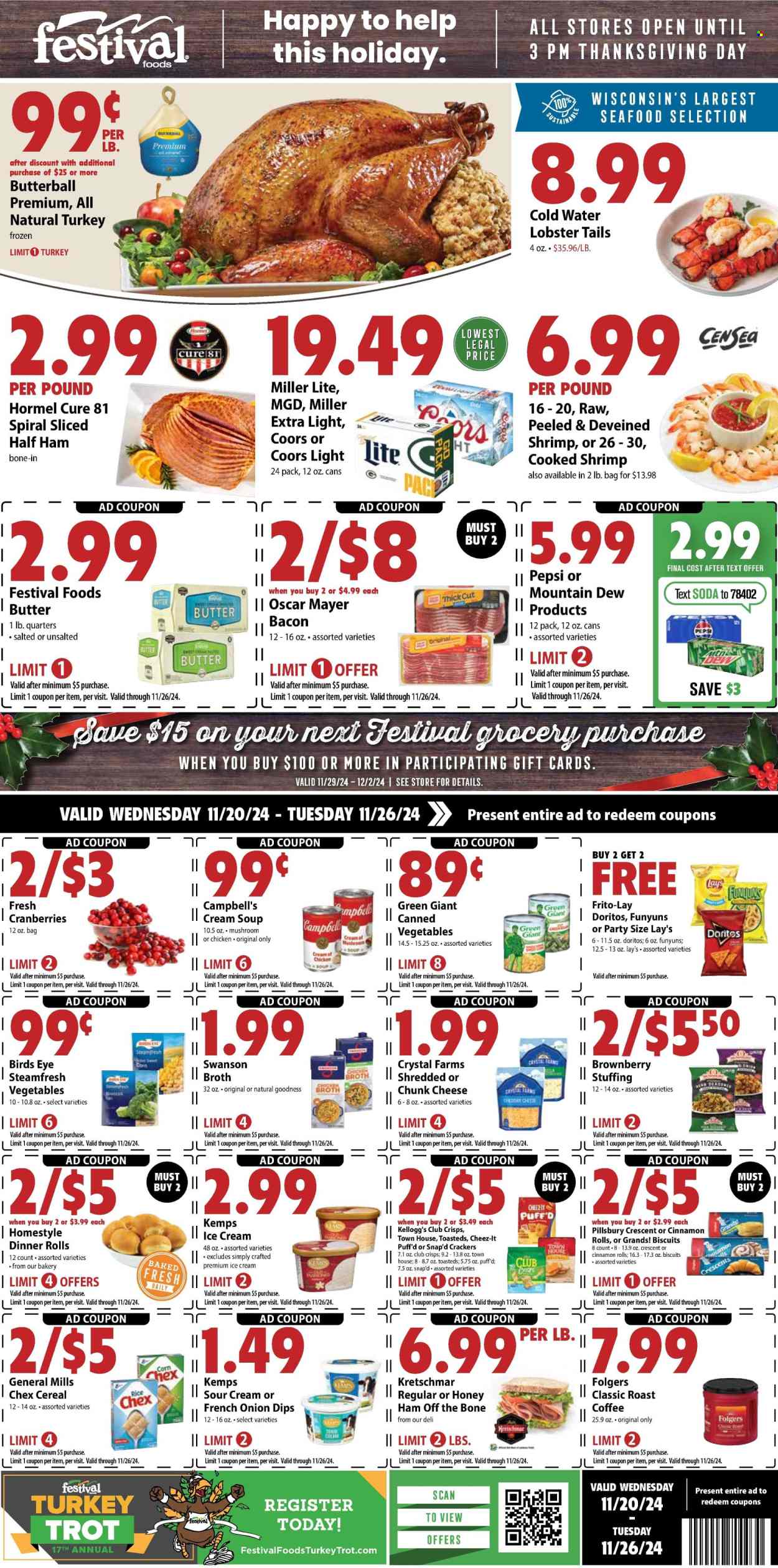 Festival Foods ad - 11/20/2024 - 11/26/2024. Page 1
