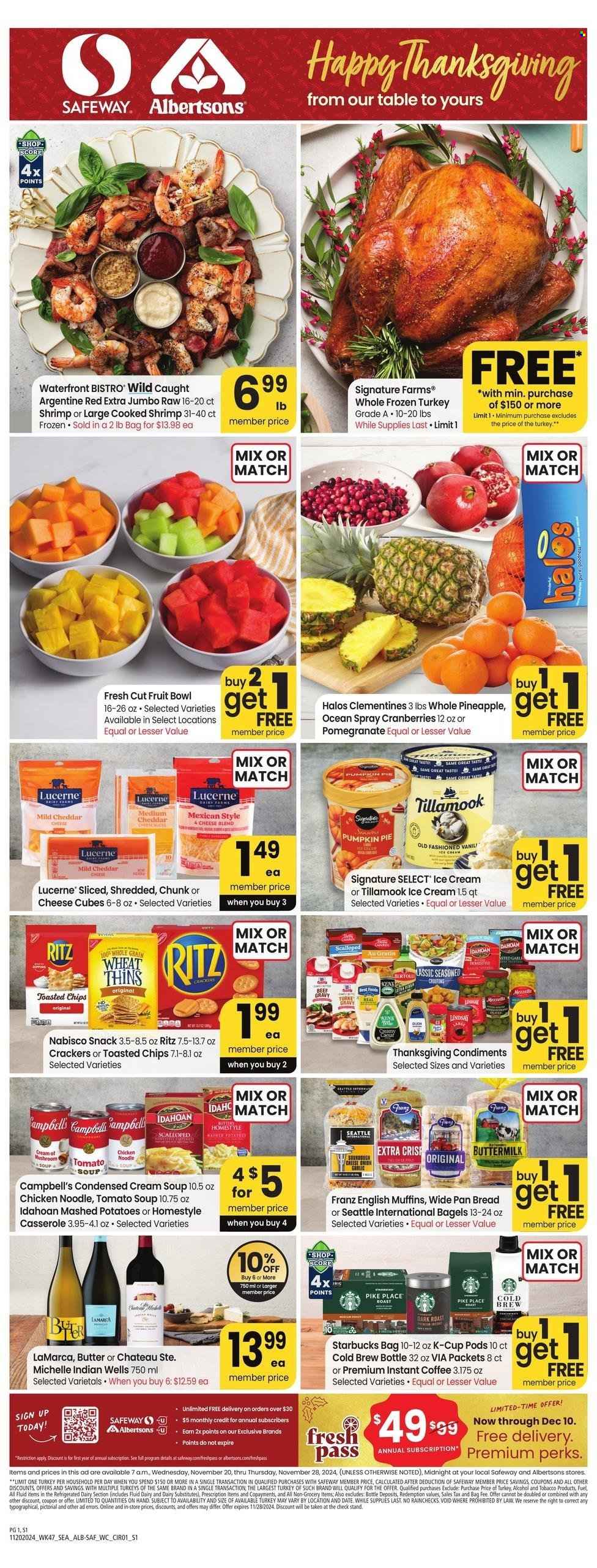 Safeway ad - 11/20/2024 - 11/28/2024. Page 3