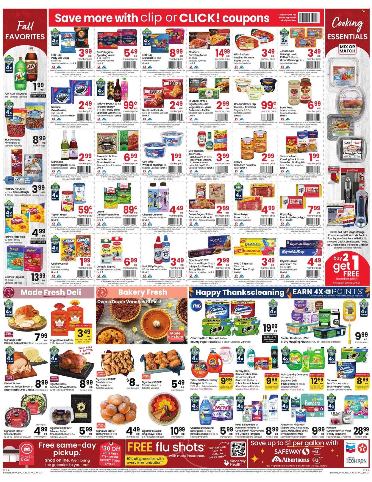 Safeway ad - 11/20/2024 - 11/28/2024. Page 4
